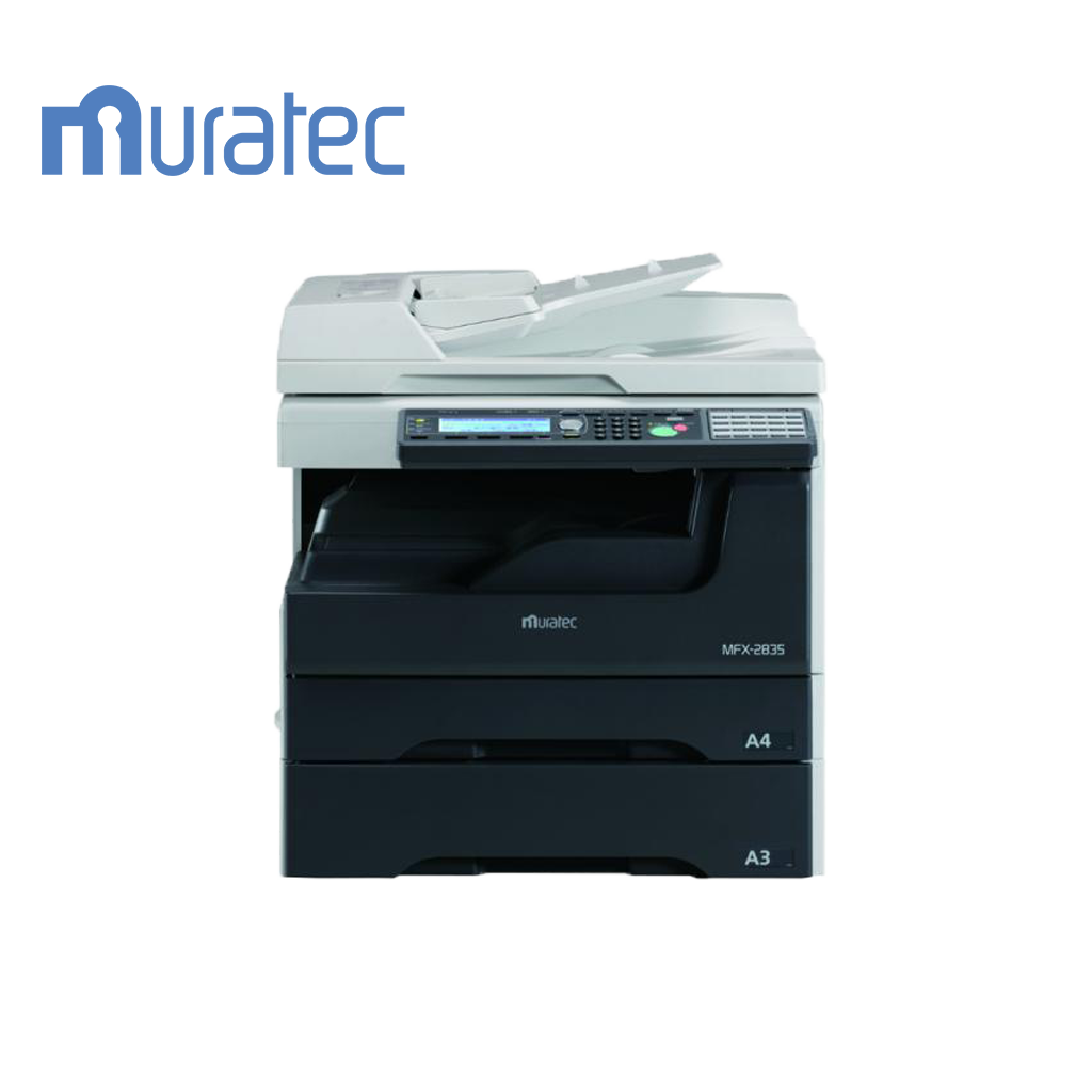 Muratec MFX-2835R A3 Multi-Function Laser Copier, Printer, Color Scanner and Fax Machine with RADF