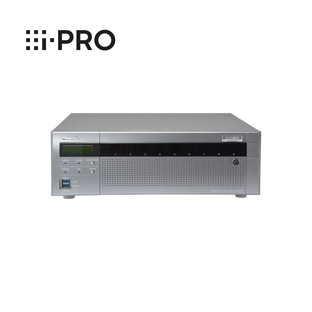 I-PRO Extreme Secure H.265 System Recorder WJ-NX400