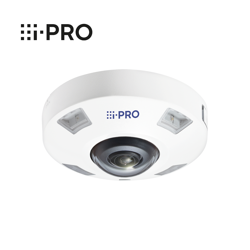 I-PRO 12MP Sensor IR Outdoor 360 Fisheye Network Camera with AI engine WV-S4576L